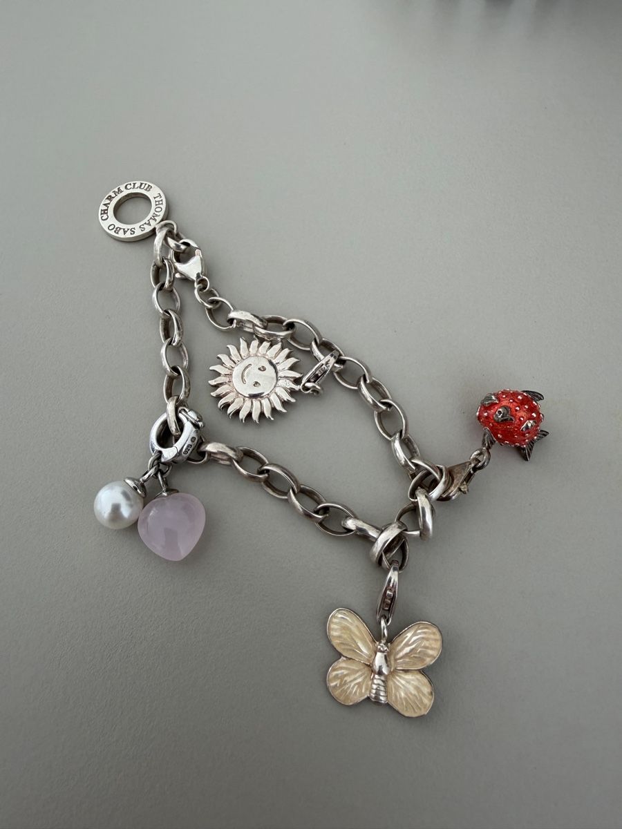 Thomas Sabo Bracciali & Braccialetti: Thomas Sabo Charm Armband – Usato da Hasle LU venduto da a-gaemperle 1