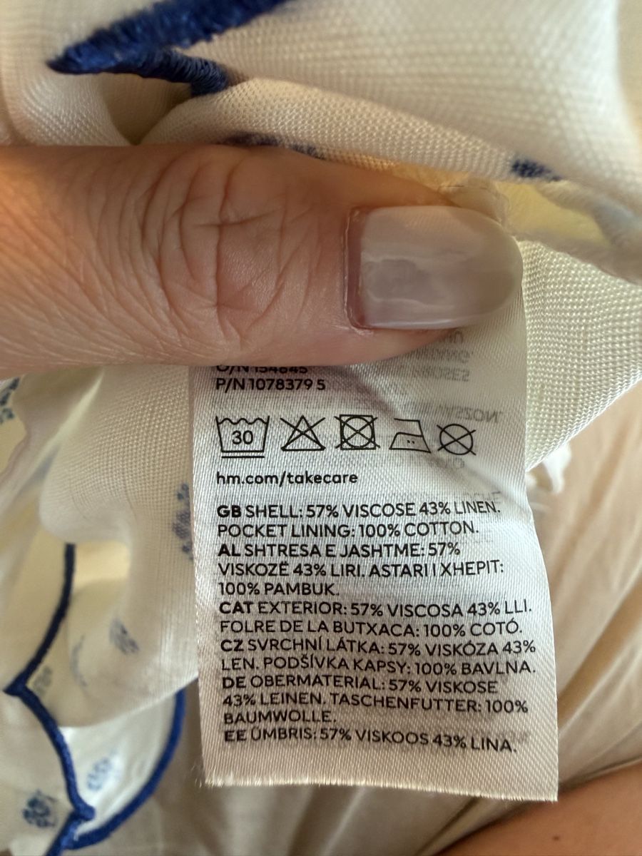 H&M Lotti di vestiti: H&M Linen Blend XS Two-Piece Set – Usato da Horgen venduto da Elizhadz 4