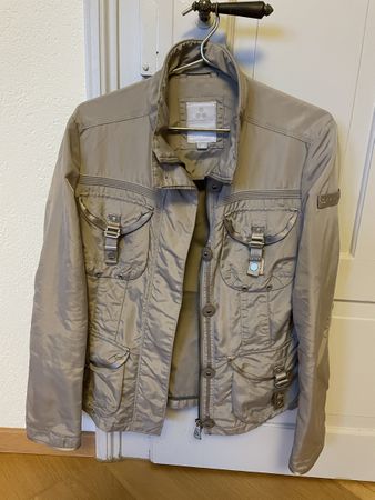Peuterey Damenjacke, silbergrau, Grösse 38