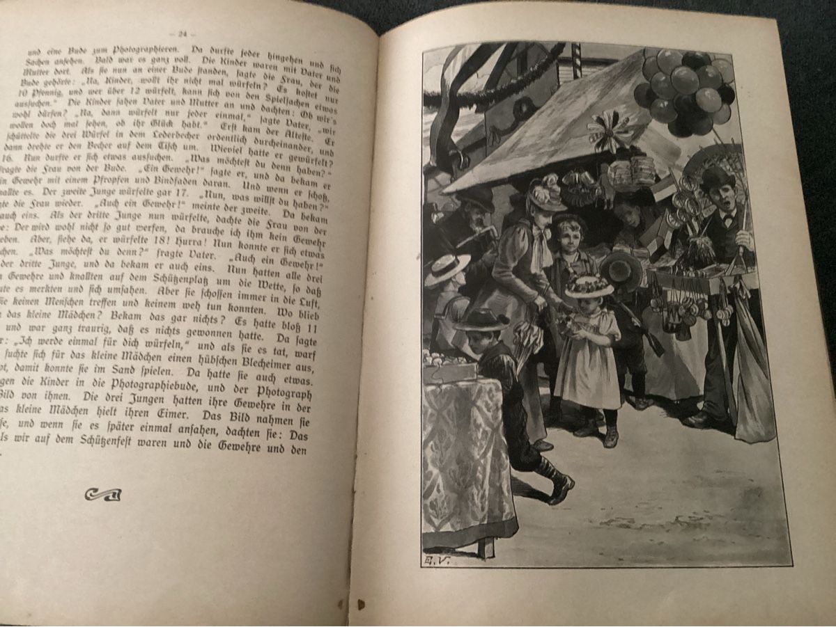 Libri: ANTIKES KINDERBUCH UM 1915 – Usato da Münchenstein venduto da NoSu98 6