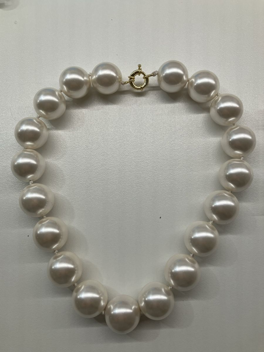 Ketten: Collana di perle grandi bigiotteria – Neu und originalverpackt aus Genestrerio von sil_gvq6 2