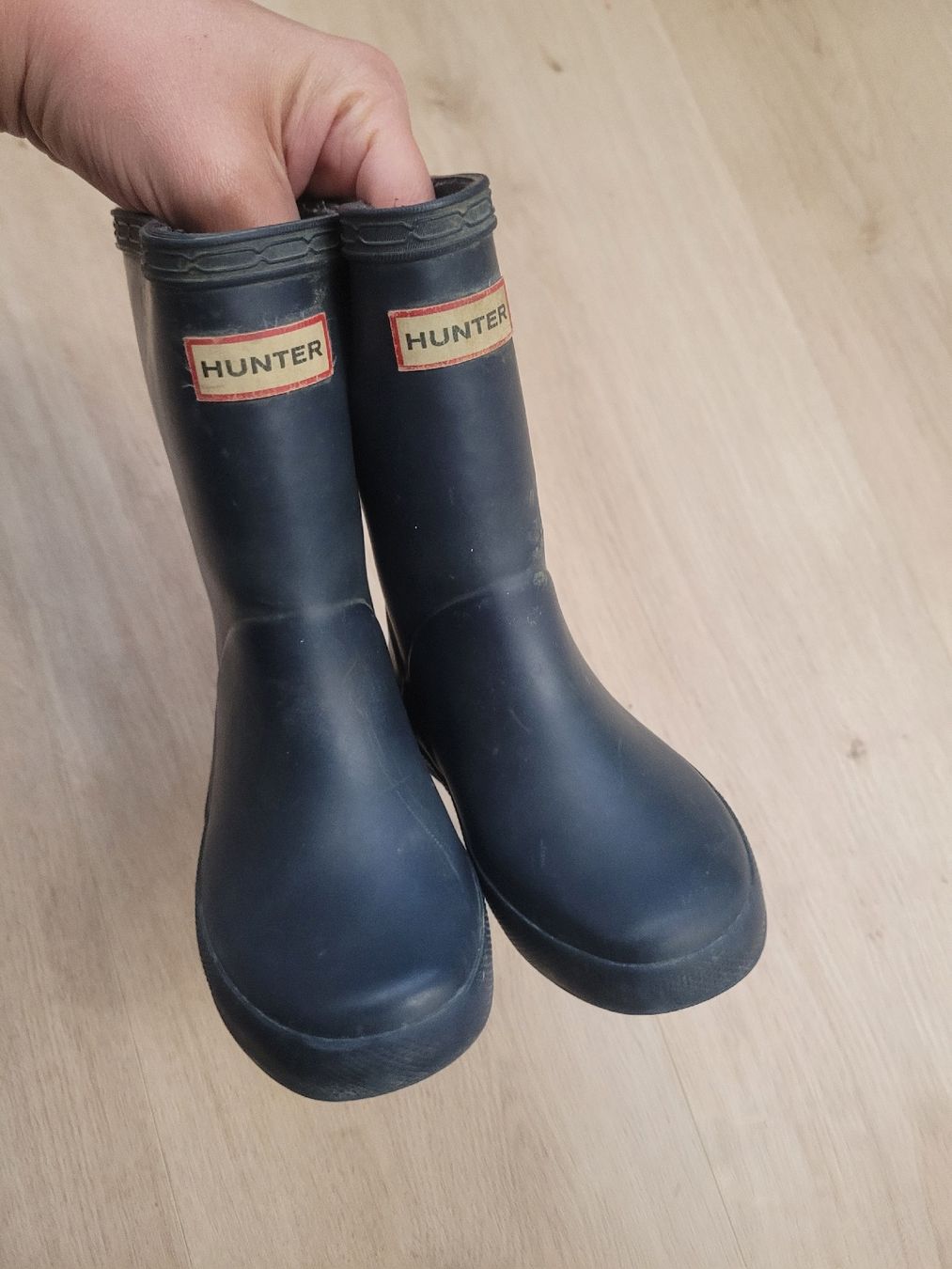 Hunter Scarpe per ragazzi: Regenstiefel Hunter Gr. 25 – Usato da Lupsingen venduto da sta_wgg5 3