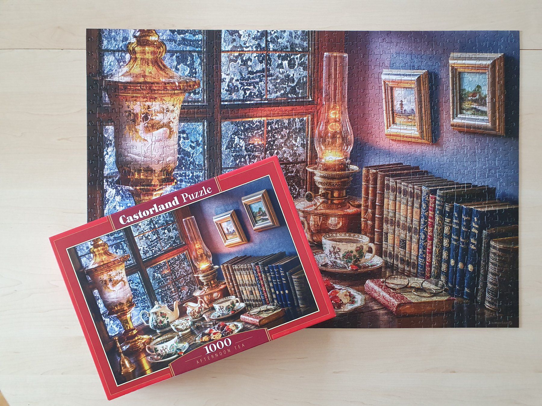Ravensburger Puzzle: Stilvolles Puzzle - 1000 Teile – Usato da St. Margarethen TG venduto da Schachmatt 2