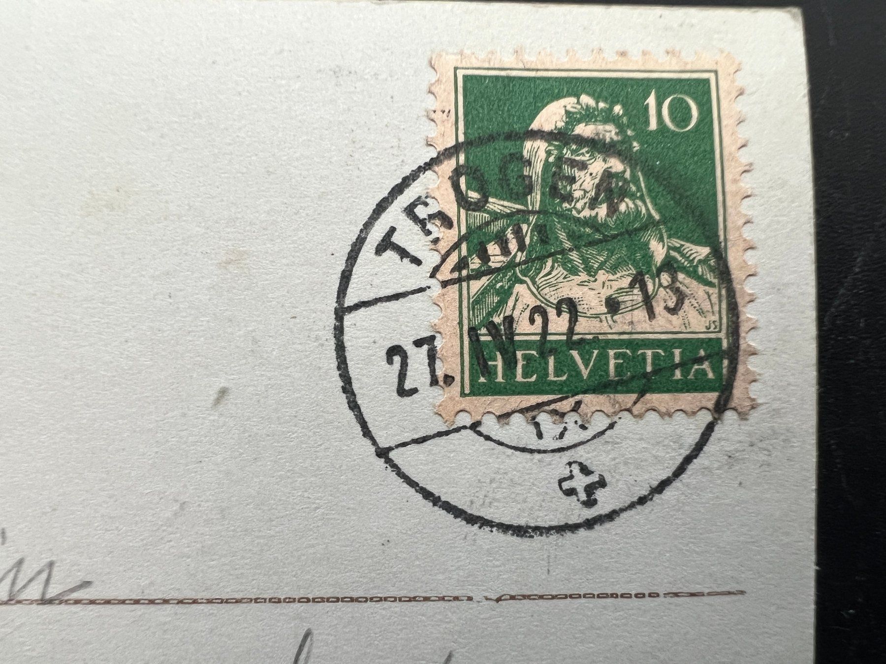 Cartoline postali: AK   ca. 1922 Trogen  (G810) – Usato da Hinwil venduto da Sidi4 1