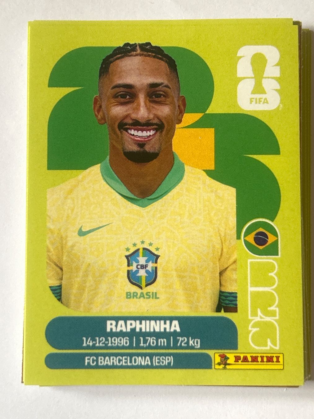 Panini Cartes à collectionner: Panini WM 2026 Sticker - Raphinha BRA 19 – Neuf (Voir description) à Troistorrents par sim_d75d