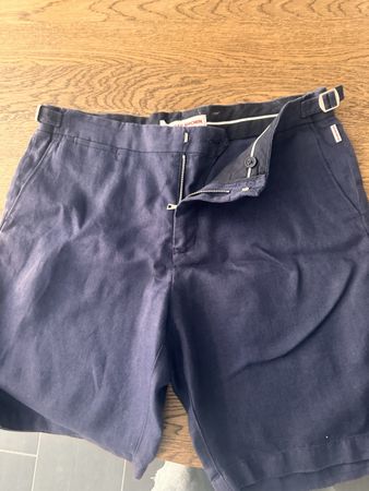 Orlebar Brown Swim Shorts - Navy Blue - Size 34 Summer ☀️