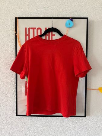COS T-shirt red size S