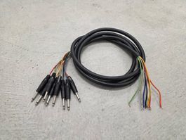 Audio Cable 2m Multicore Unbalanced 8 Channels