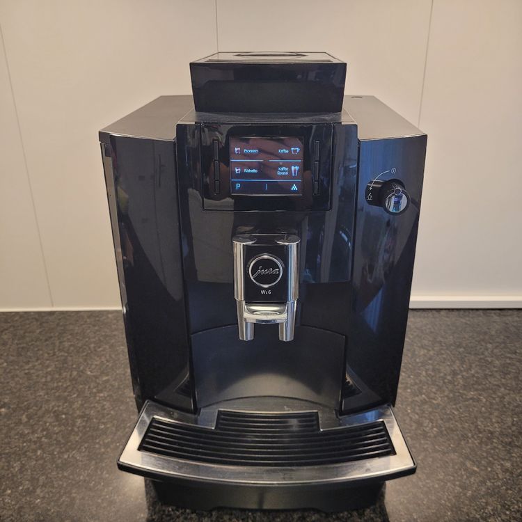 JURA We6 Kaffeeautomat pianoblack - orders TOP Zustand