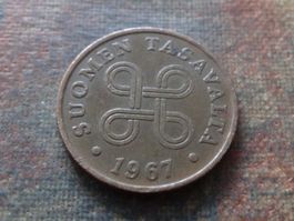 FINLANDE  1  Penni  1967