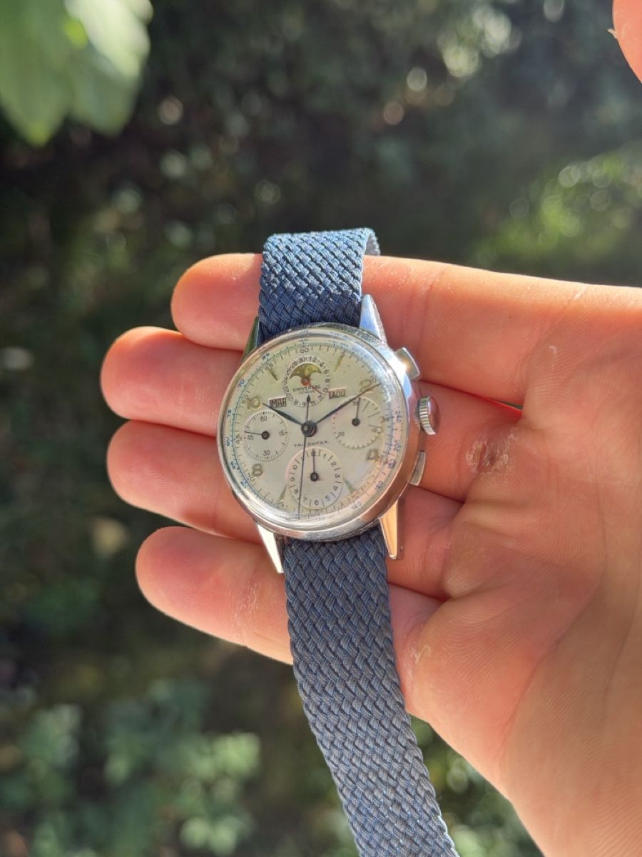 Universal Genève Orologi: Universal Genève tricompax – Usato da Courtemautruy venduto da Atelier_Vintage 1