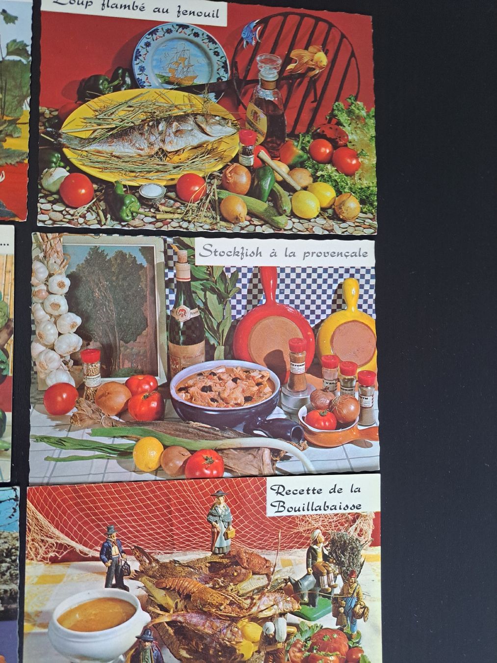 Cartoline postali: 6 Postkarten mit Rezepten 70er Frankreich – Nuovo (secondo la descrizione) da Riehen venduto da Appia48 3
