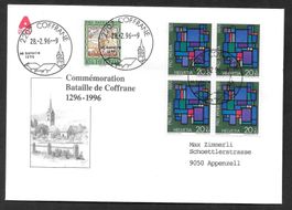 Sonderbrief 700 Jahre Bataille de Coffrane 28.2.1996