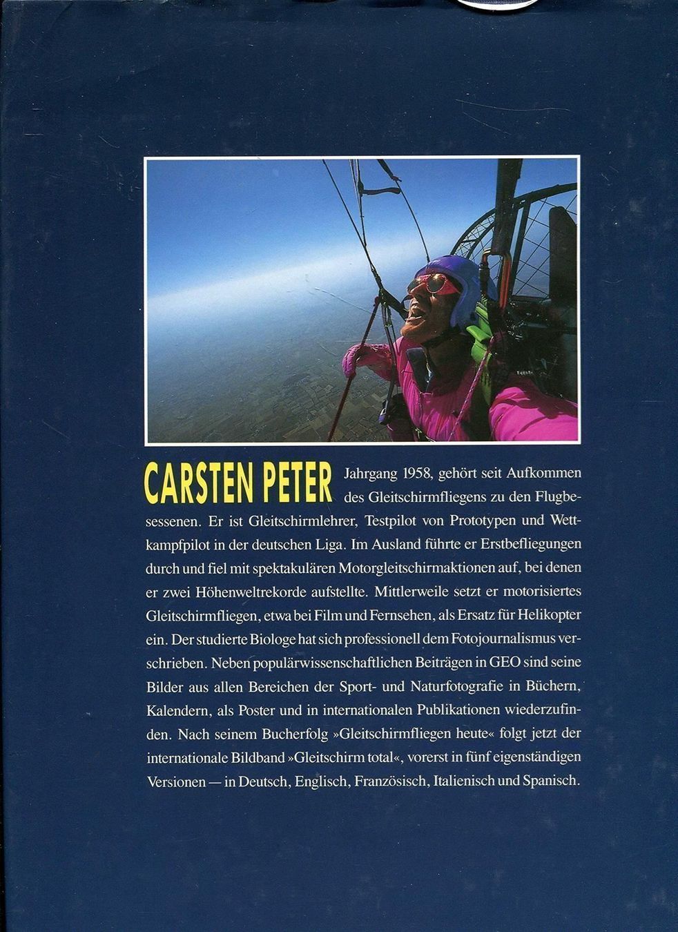 Libri: Carsten Peter, Gleitschirm total – Nuovo (secondo la descrizione) da Sarnen venduto da Livres 1