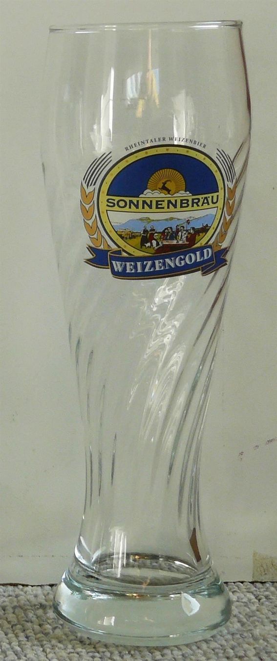 Bicchieri: Bierglas Sonnenbräu Weizengold – Usato da Hombrechtikon venduto da Luetzelsee