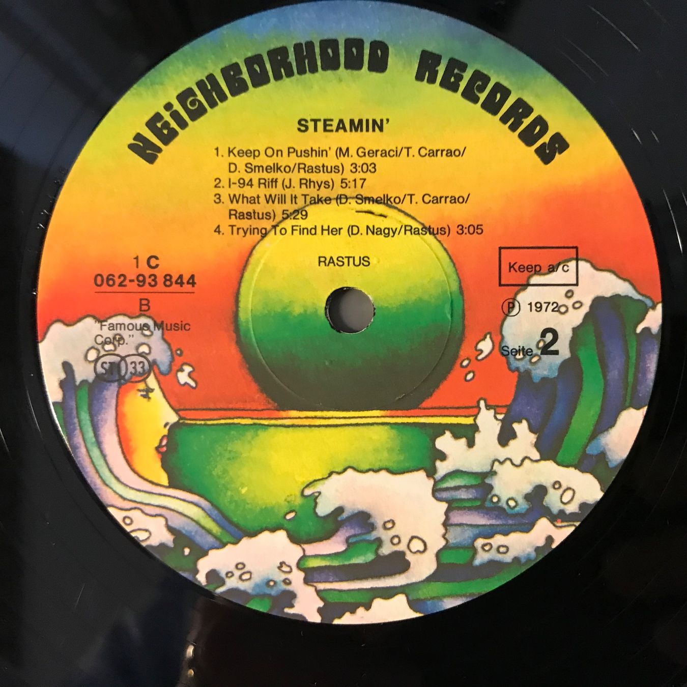 Dischi in vinile: Rastas - Steamin' – Usato da Aesch BL venduto da BlueMusicRecords 3