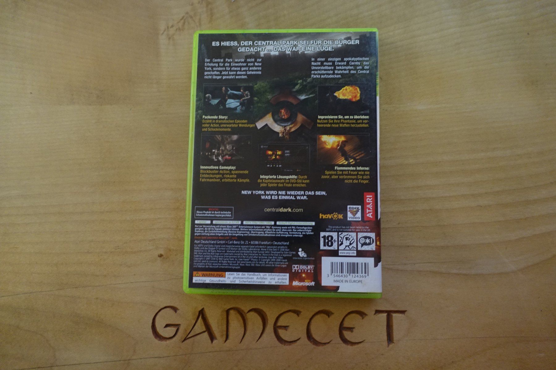 Microsoft Giochi: Alone in the Dark – Usato da Steinach venduto da Gamecet 2