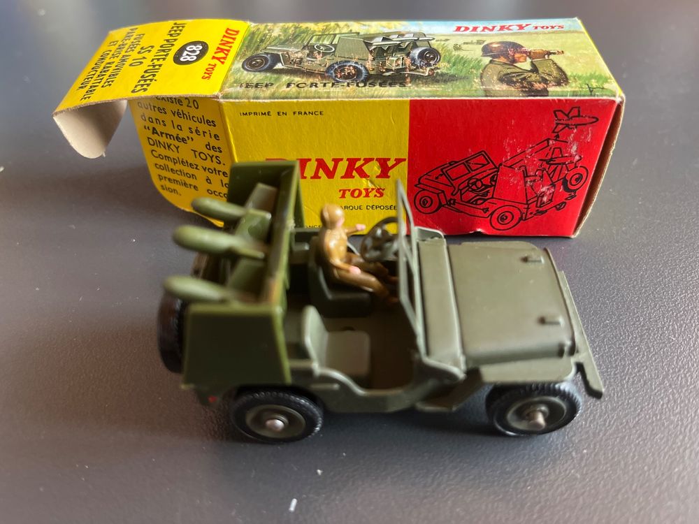 Dinky toys Jeep porte fusées - Jeux & Jouets