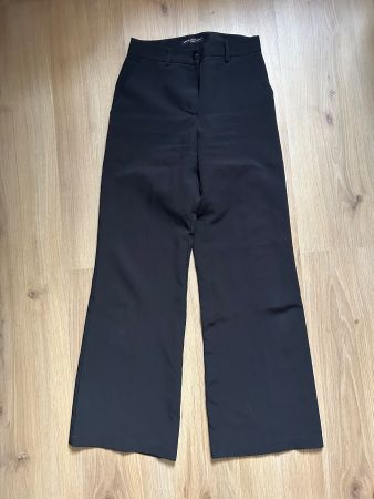 Pantalon noir taille haute évasé taille 36