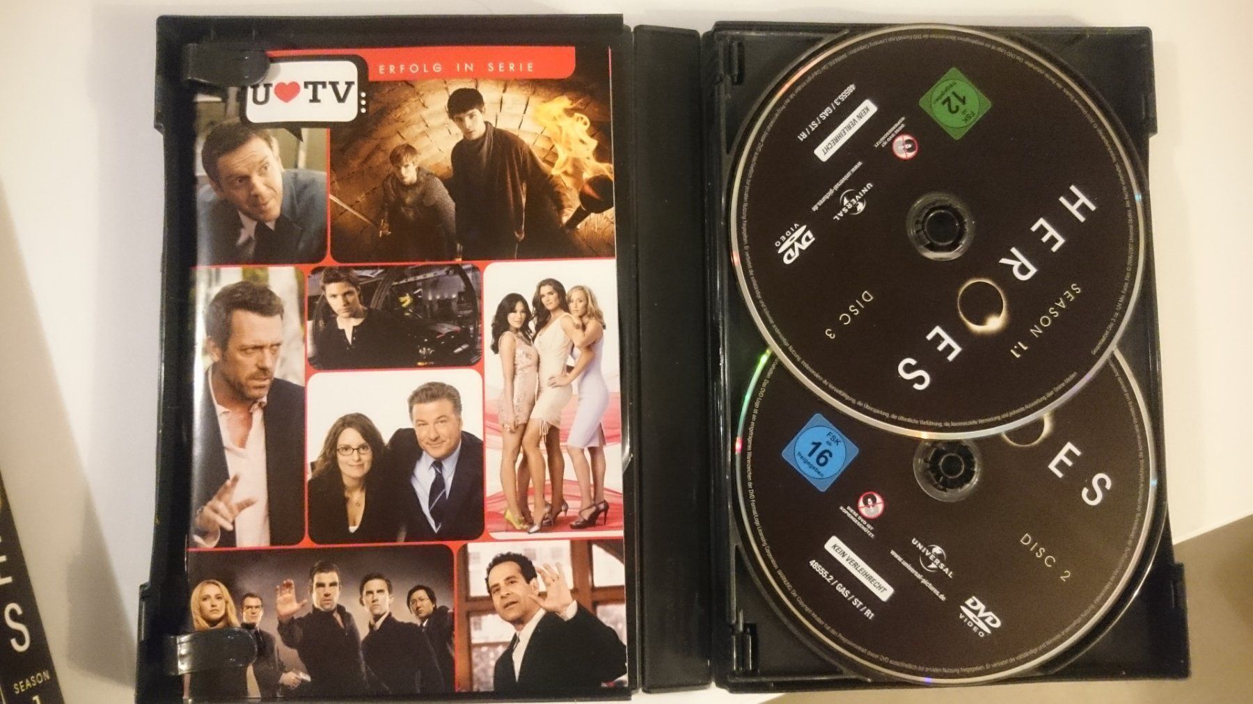 Alle DVDs: HEROES Season 1 DVD-Box – Gebraucht aus Unterlangenegg von SteWue 2