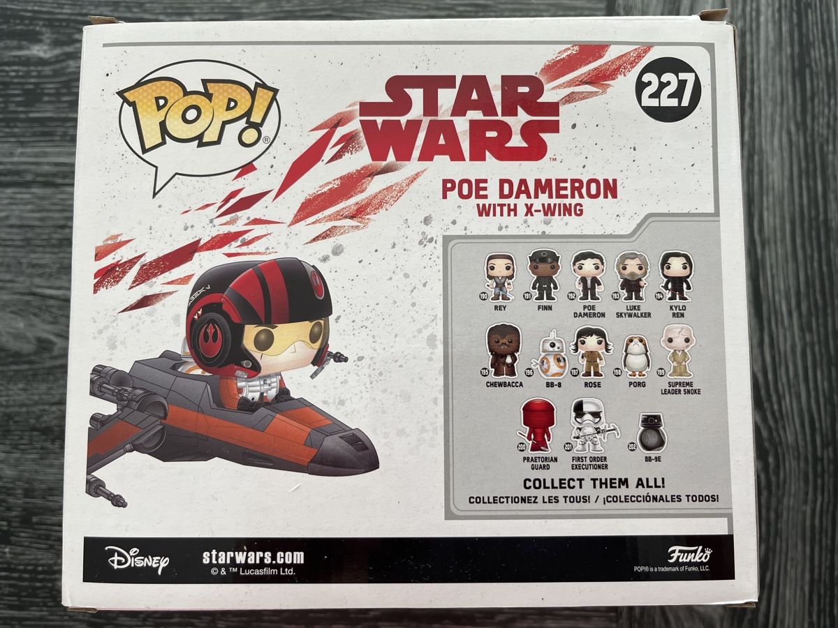 Star Wars Figuren: Funko Pop! Star Wars Poe Dameron X-Wing 227 – Gebraucht aus Yverdon-les-Bains von vin_95zk 2