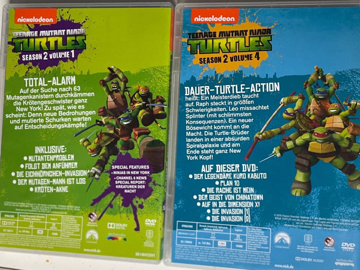 Tutti i DVDs: Turtles Teenage Mutant Ninja – Usato da Muri b. Bern venduto da AdidasCollector 5
