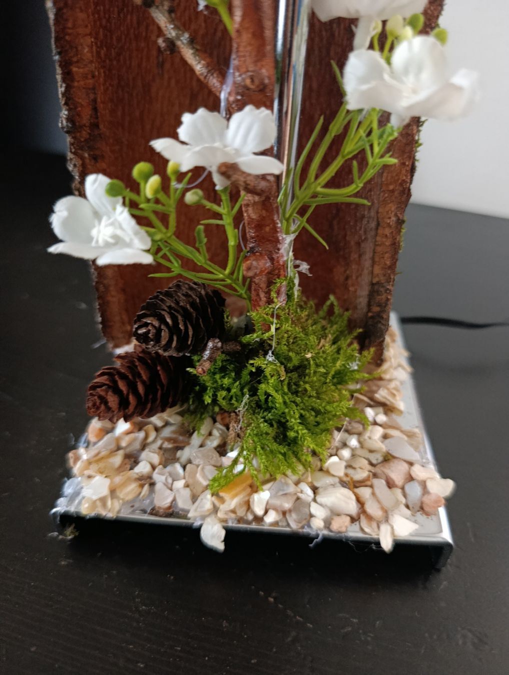 Alle Dekorationen: Table lamp with natural elements, unique design – Gebraucht aus Kriens von san_f85n 6