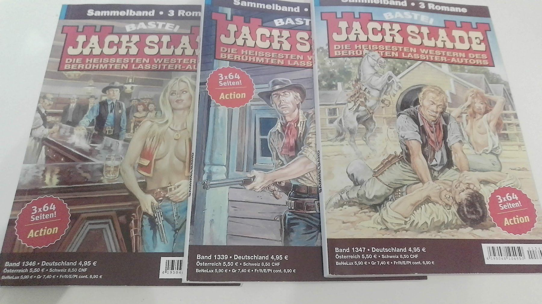 Libri: Western:Jack Slade Bänder – Usato da Siebnen venduto da Western-Roman