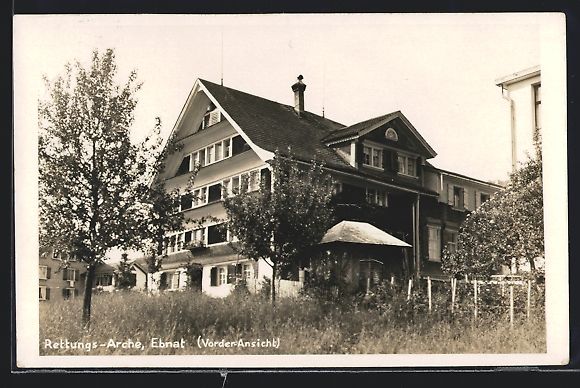 Cartoline postali: Foto-AK Ebnat-Kappel, Vorderansicht der  – Usato da Berlin venduto da bartko-reher