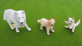 Schleich Tierfiguren: Polarwölfe