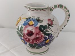 ULMER Keramik Vase Krug Kanne Nr.212/1 glasiert Handarbeit