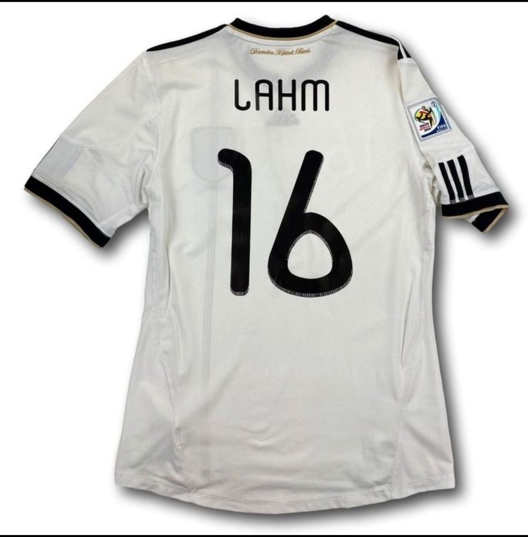 Canottiere & Pantaloni: WM 2010 Original Philipp Lahm Trikot Grösse M – Usato da Kilchberg ZH venduto da BlaugelbeMacht1921 1