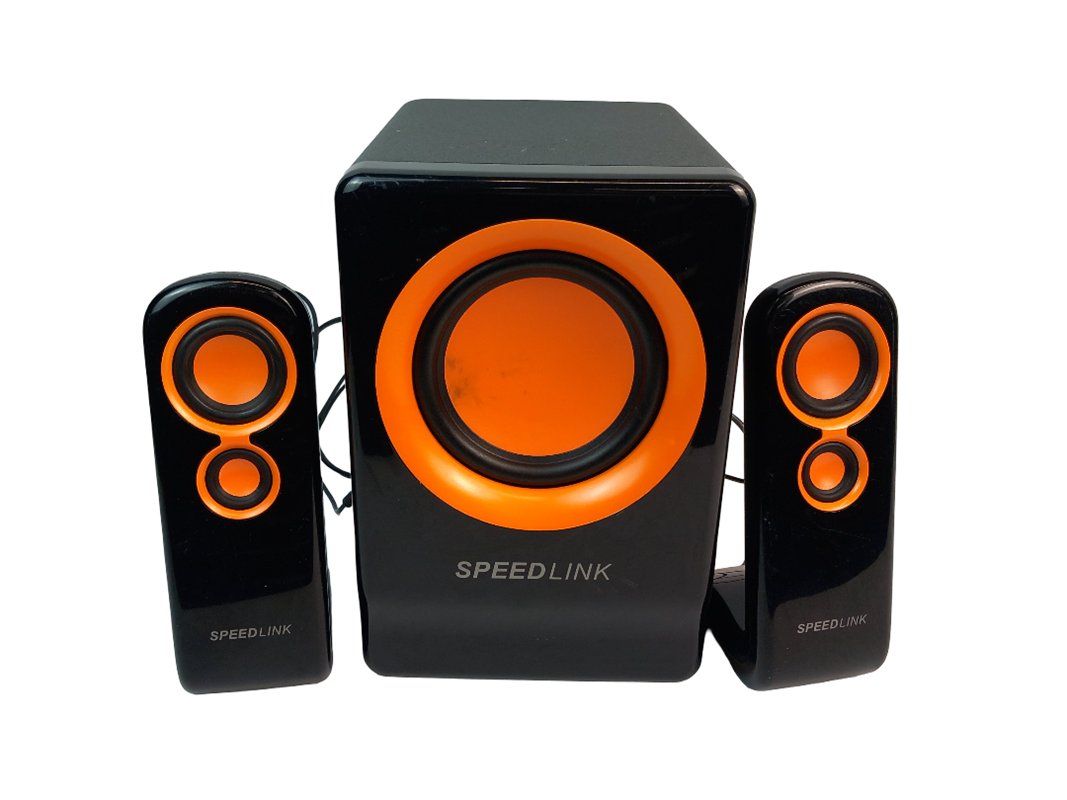 Casse acustiche: VIVENTE 2.1 Subwoofer System, black-orange – Usato da Hünenberg venduto da Restwert_Zug