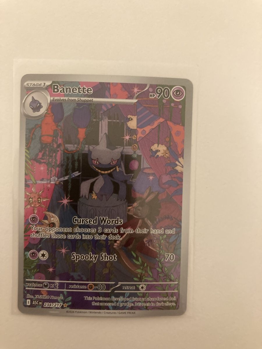 Pokémon Carte collezionabili: Banette 234/217 EN – Nuovo (secondo la descrizione) da Wohlen AG venduto da Liridon22