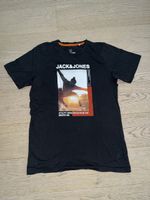 T shirt noir neuf Jack & Jones taille 176 (16 ans)