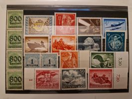 Deutsches Reich Briefmarken POSTFRISCH