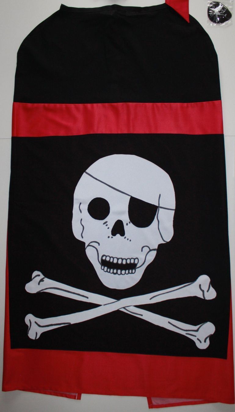 Kostüme: Cape pirate / Pirat      t. S - M              NEU! – Neu und originalverpackt aus Peseux von CoolShoping 2