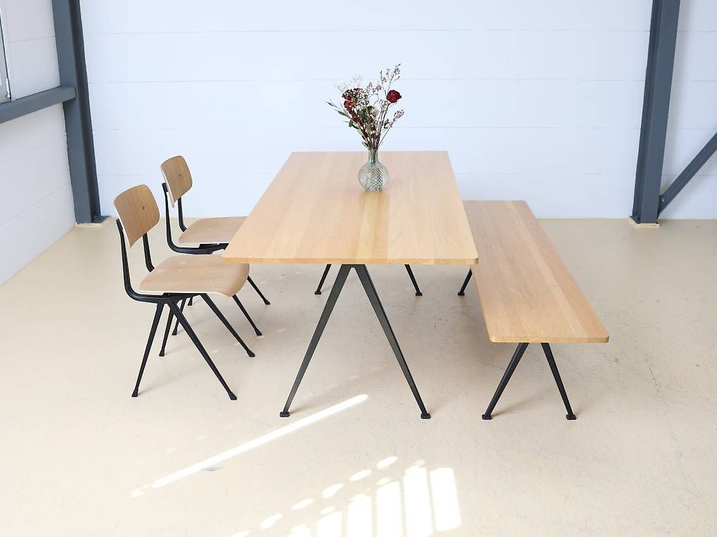 Hay Tavoli: HAY Set: Tisch, Bank & 2 Stühle – Usato da Meinisberg venduto da atelier_TILIJA 8