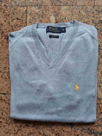 Polo Ralph Lauren Pullover, Grösse XS, Hellblau, Neuwertig