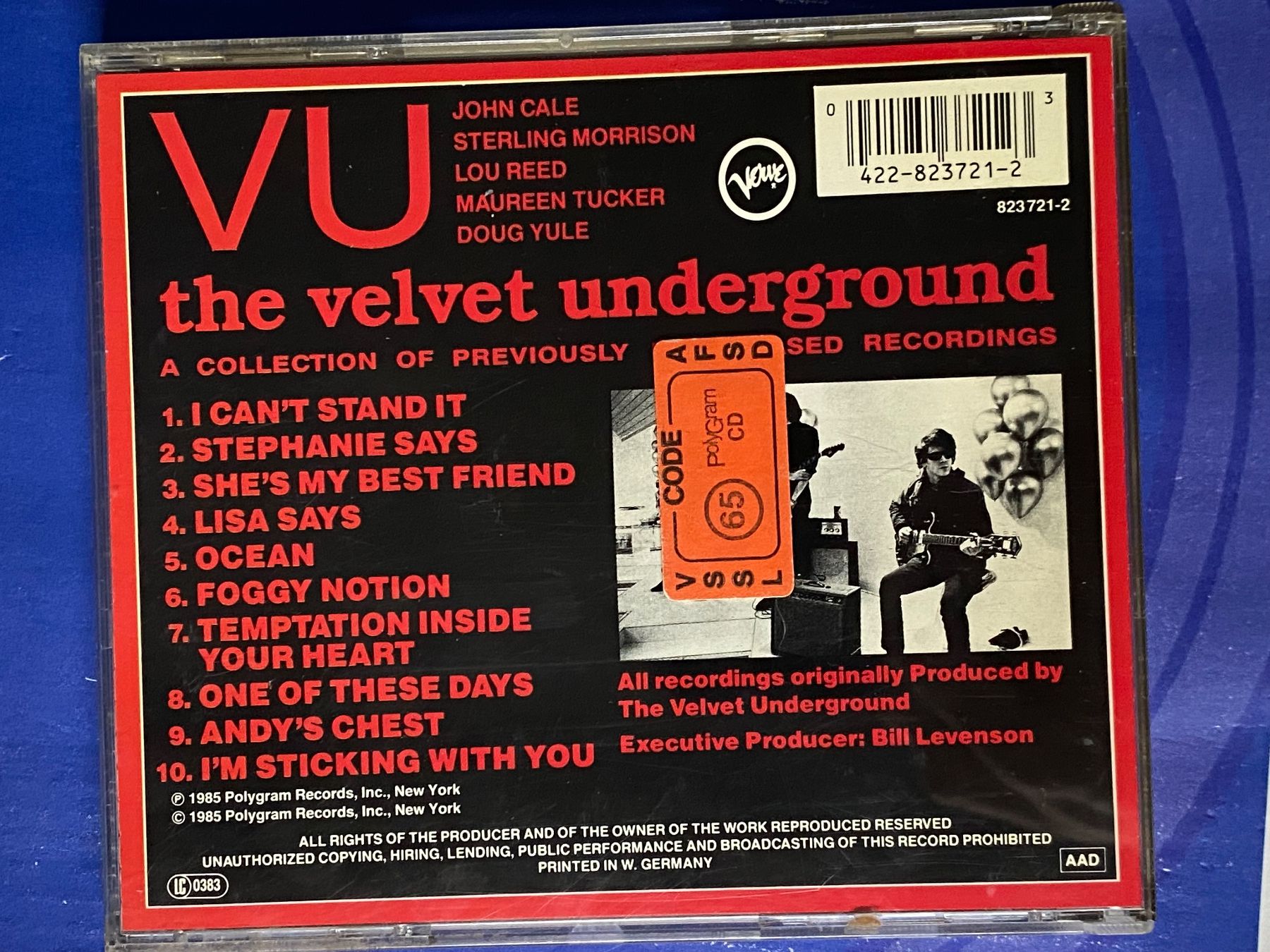 CDs: The Velvet Underground - VU – Gebraucht aus Muri b. Bern von AdidasCollector 1