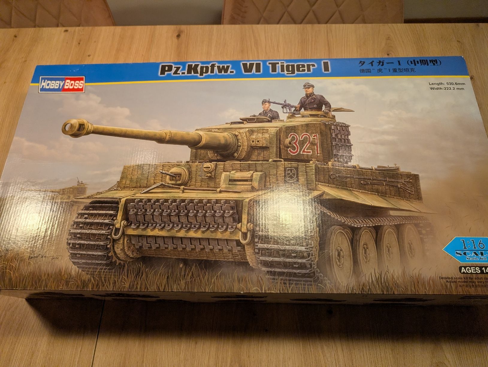 Kit di modellismo & Modellini statici: HobbyBoss Tiger 1 1/16 Bausatz – Nuovo e nell'imballaggio originale da Sulzbach venduto da MercedesV8