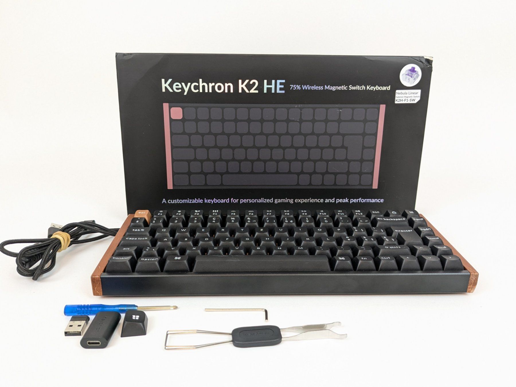 Keychron Tastiere: KEYCHRON K2 HE Tastatur – Nuovo (secondo la descrizione) da Thun venduto da Restwert_Thun