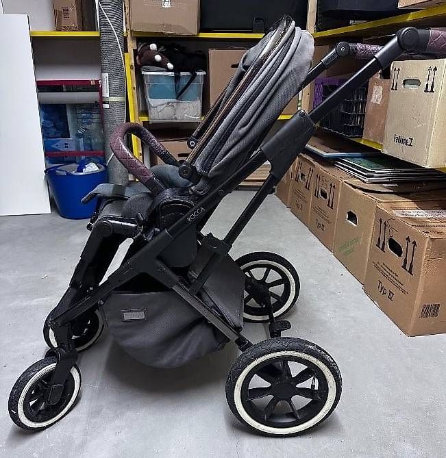 Carrozzine: Moon Rocca Kinderwagen Komplettset – Usato da Mels venduto da saraaah 2