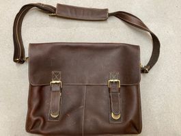 Leather brown Briefcase