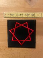 Tool Heptagram Patch  Aufnäher Metal Rock Band