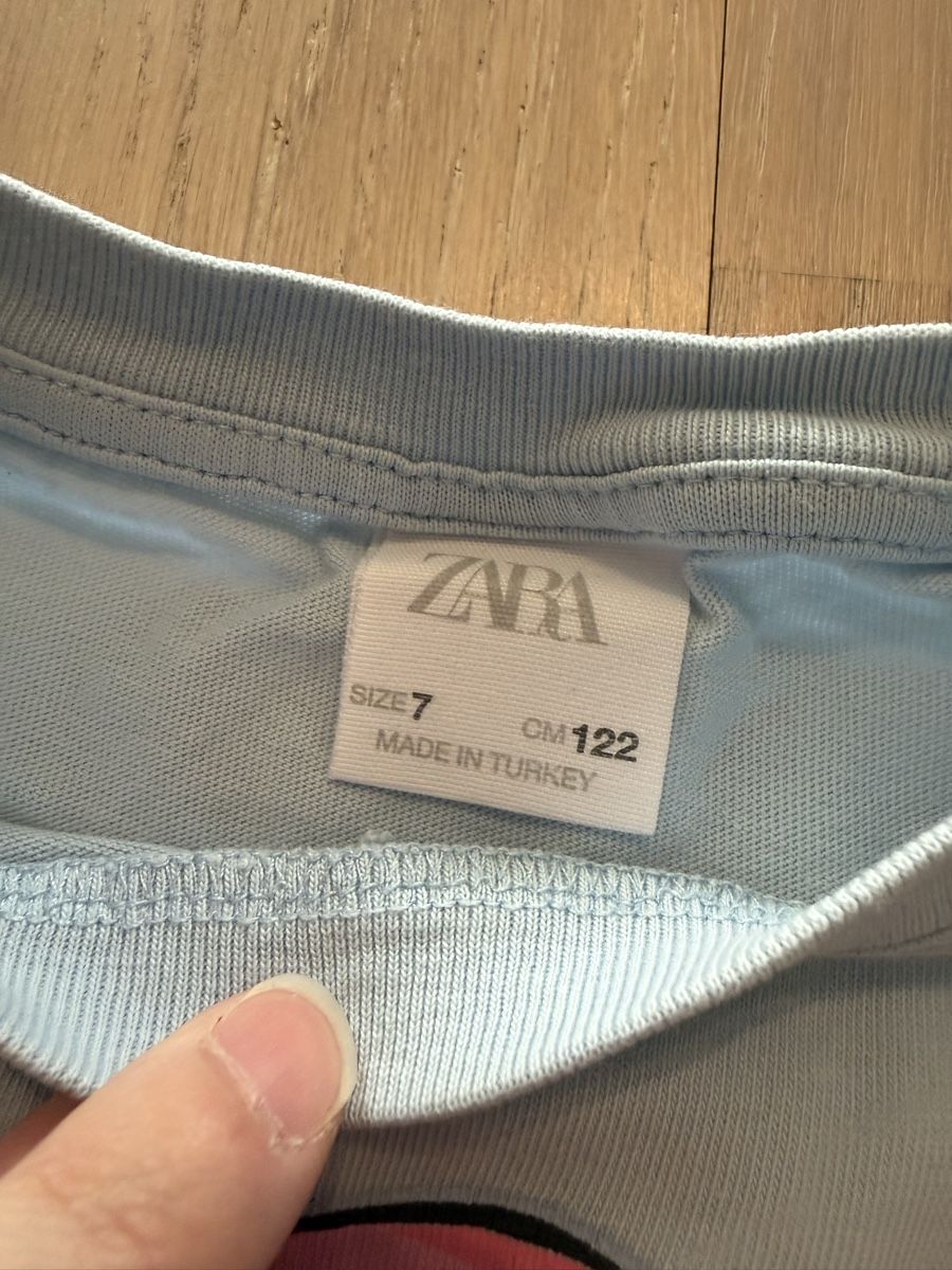 Zara Camicette, T-shirt & Top: Zara T-Shirt, Gr. 122, Mädchen – Usato da Winkel venduto da zucchetti 2