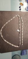 Silber 925 Halskette Armband Halbmond Weihnacht Geschenk