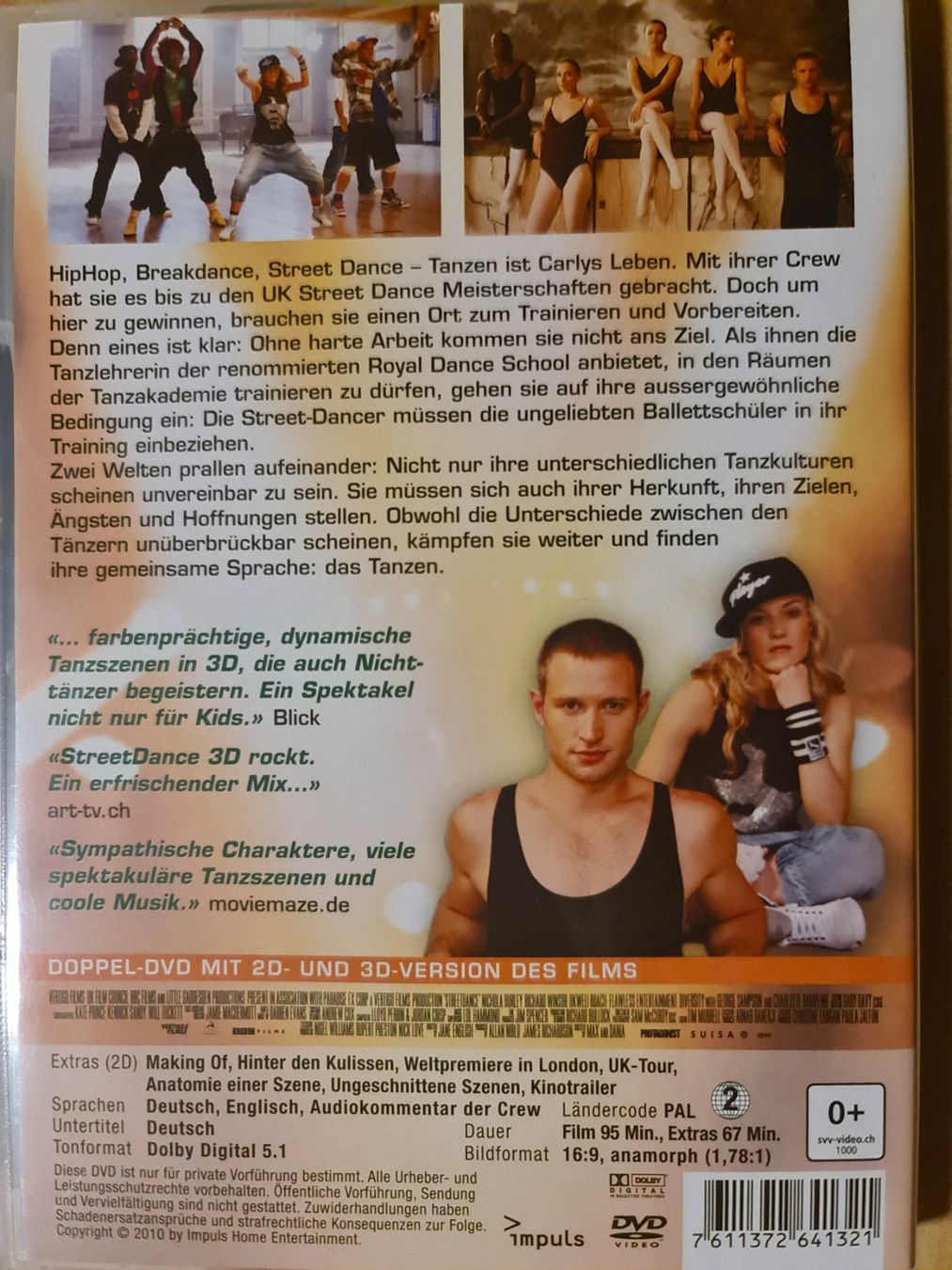 Tutti i DVDs: DVD Street dance 3D – Usato da Dintikon venduto da Vexi 1