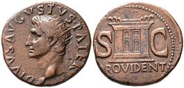 DIVUS AUGUSTUS AE As (died AD 14) in great conditions !