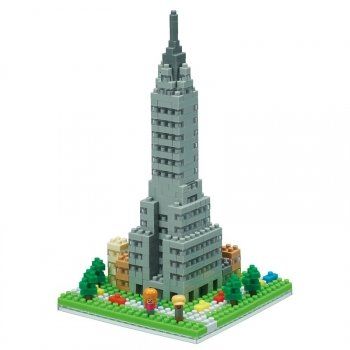 Nanoblock Kit di costruzioni: Nanoblock - Chrysler Building (Level 2) – Nuovo e nell'imballaggio originale da Hochdorf venduto da ruest-online